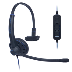JPL Office USB Monaural/ Binaural Headset w/ Noise-canceling Mic 