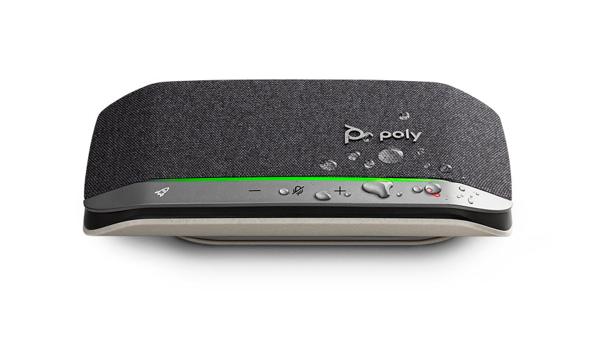 Poly Sync 20 Global Corded – & for PC USB Bluetooth Communication Mobile Speakerphone 