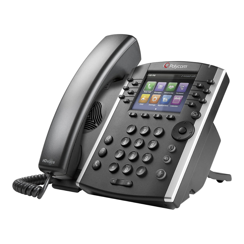 Poly VVX 201 2-line Desktop Phone (openSIP, dual 10/100 Ethernet ports –  Global Communication